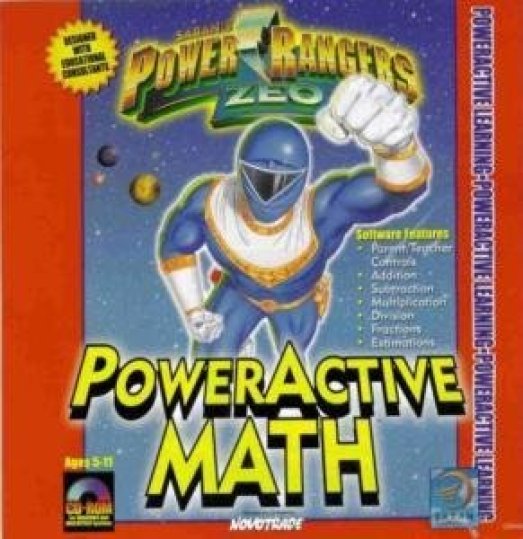 Power Rangers PowerActive Math - Magyar Fejlesztésű Játékok - 2