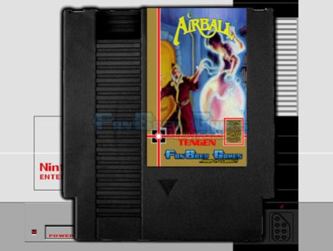 Airball - NES - Magyar Fejlesztésű Játékok