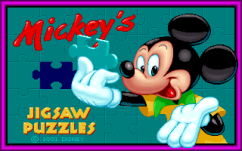 Mickey's Jigsaw Puzzles - Magyar Fejlesztésű Játékok